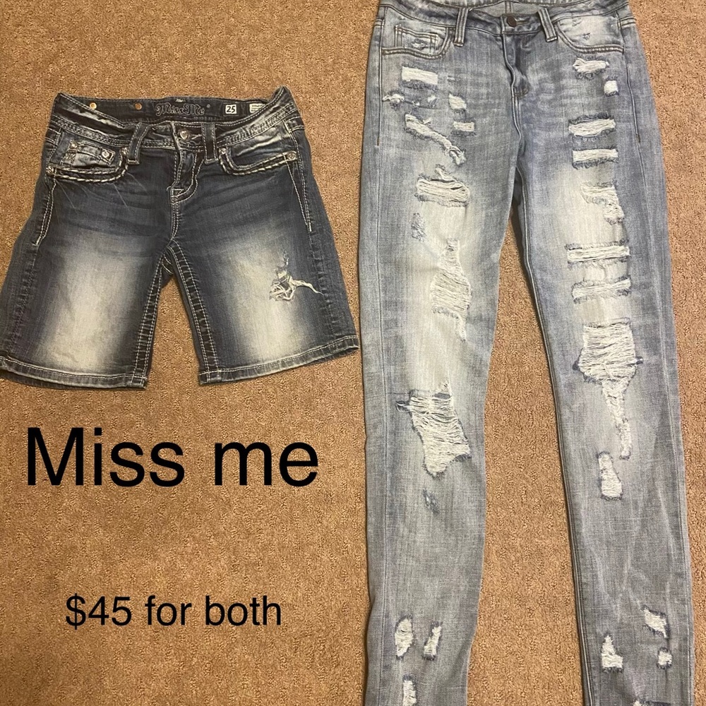 Miss me shorts/ Daytrip Jeans
